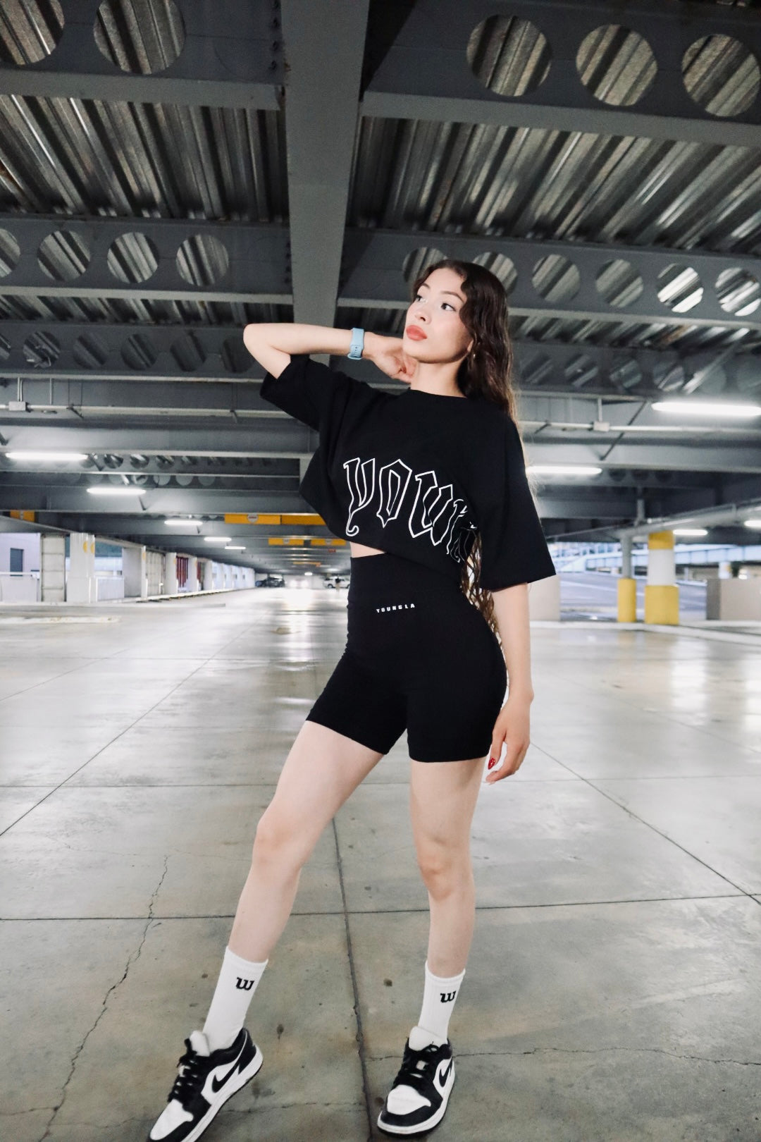 OVERSIZE CROP TOP URBAN TEE