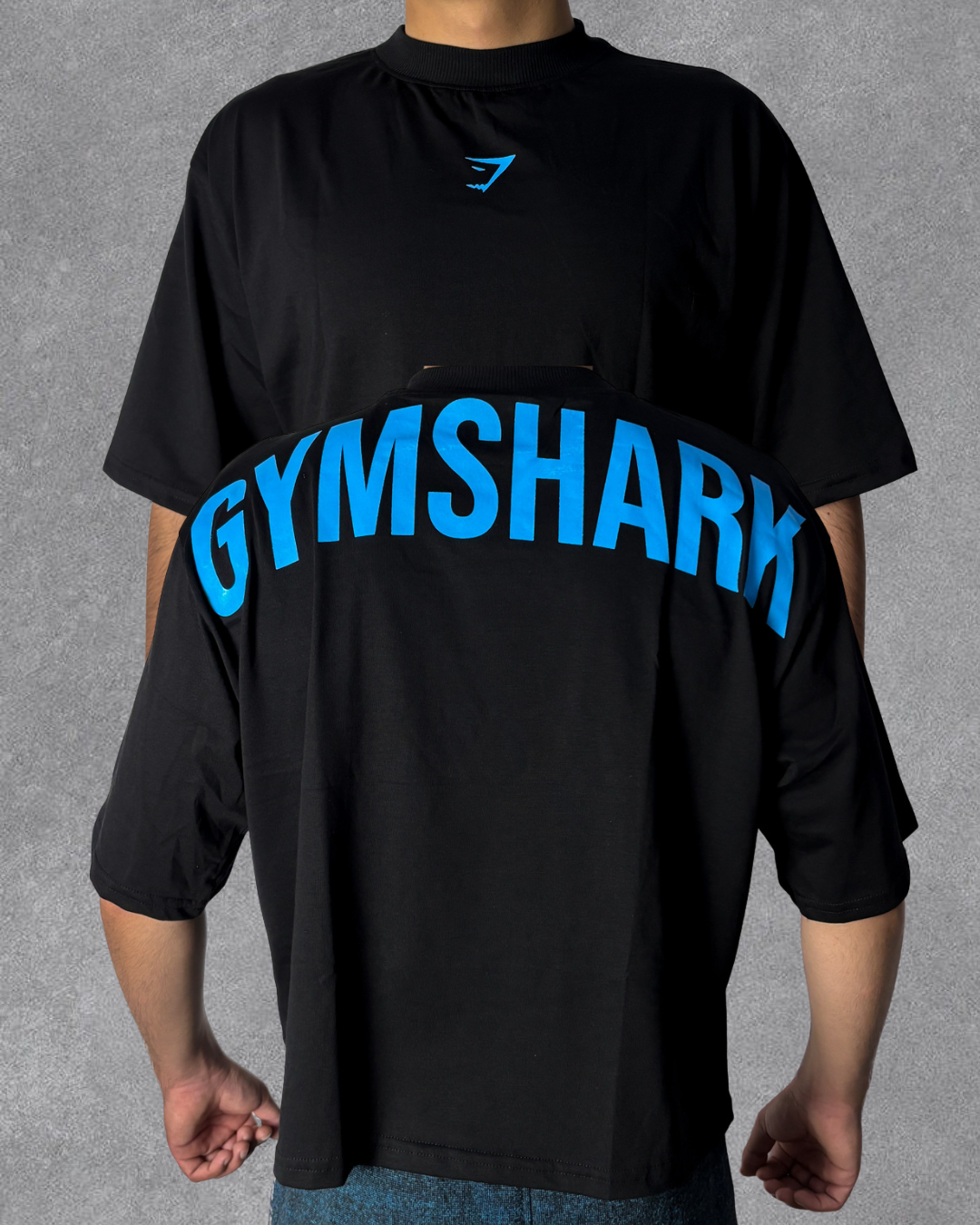 OVERSIZE CROP TOP HOMBRE POWER GYMSHARK