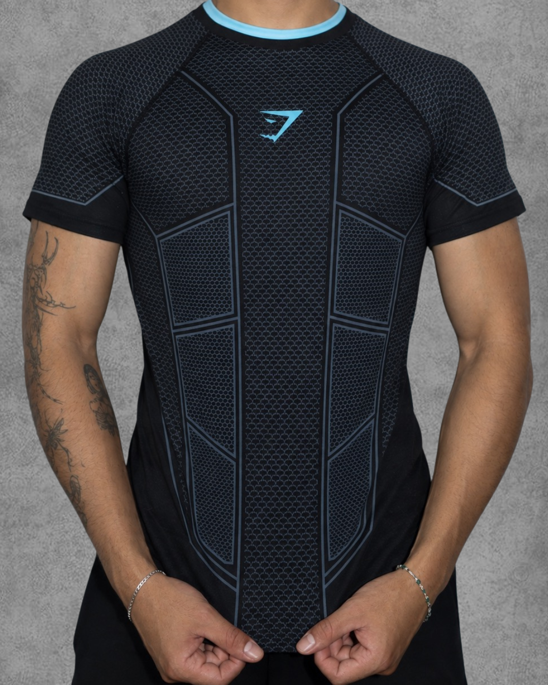 COMPRESION MC ONYX V1 GYMSHARK ¡TELA ESPECIAL!