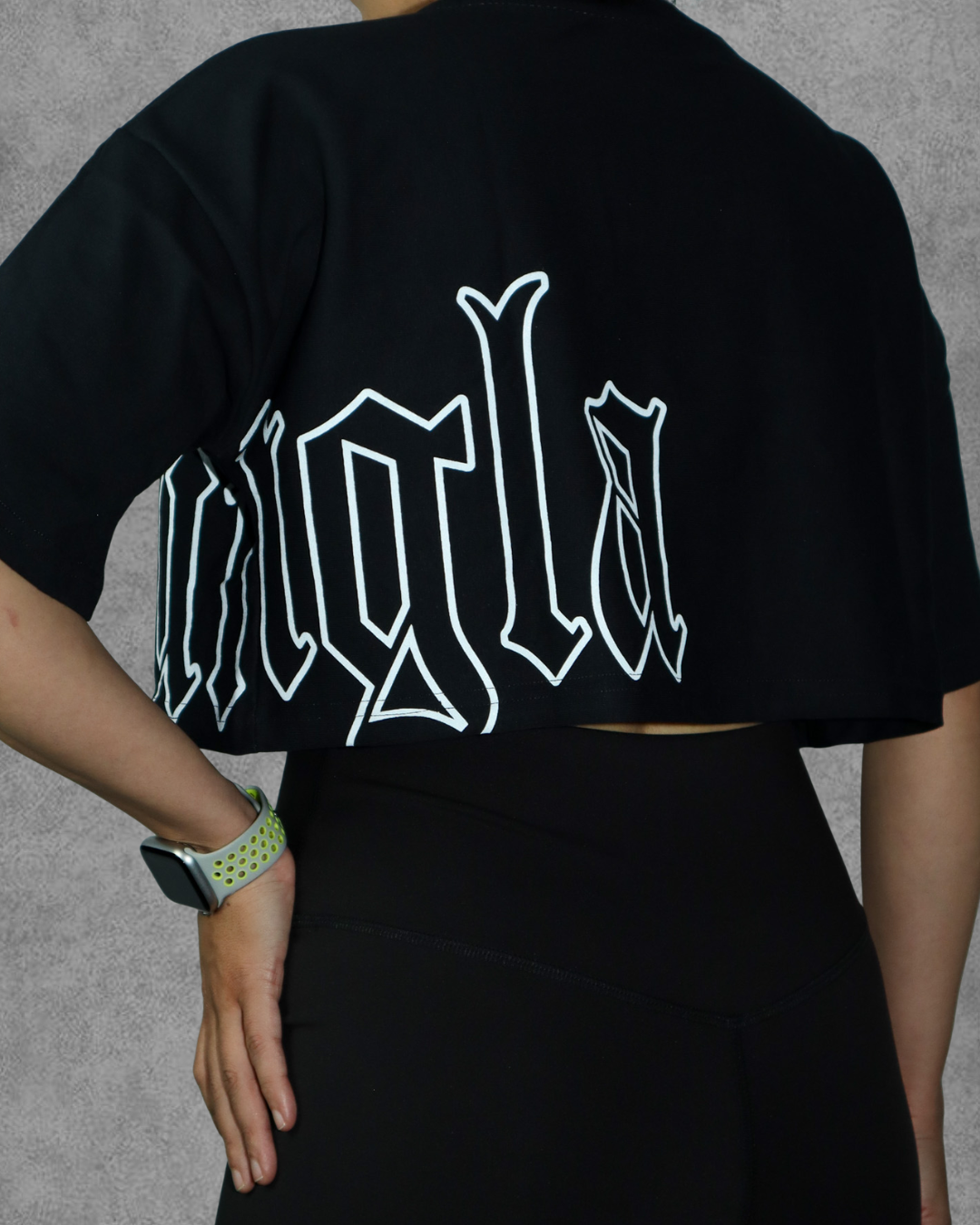 OVERSIZE CROP TOP URBAN TEE