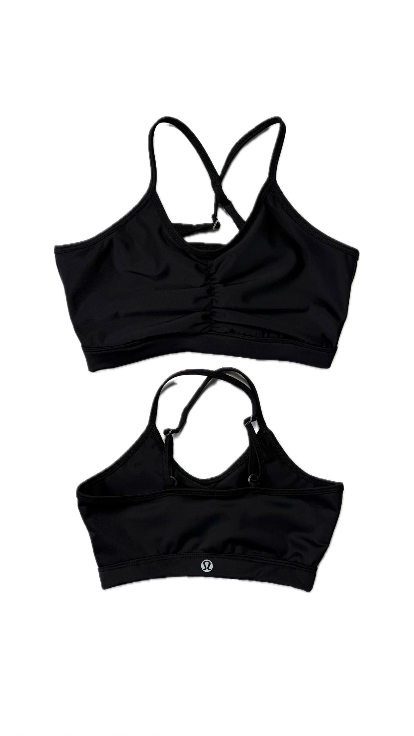 TOP LULU LEMON RUCHED