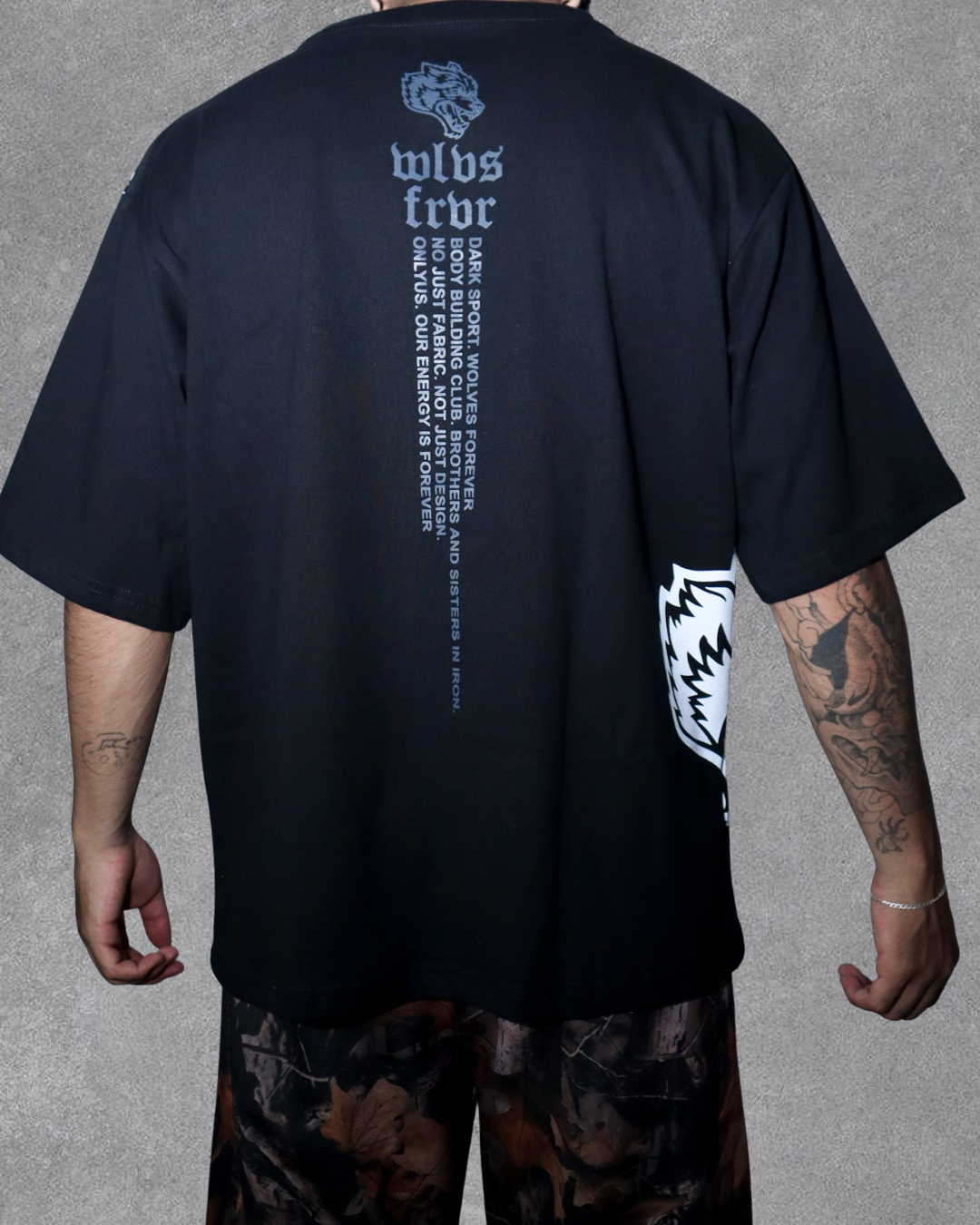 OVERSIZE THE FINAL DARC NARUTO WOLVES