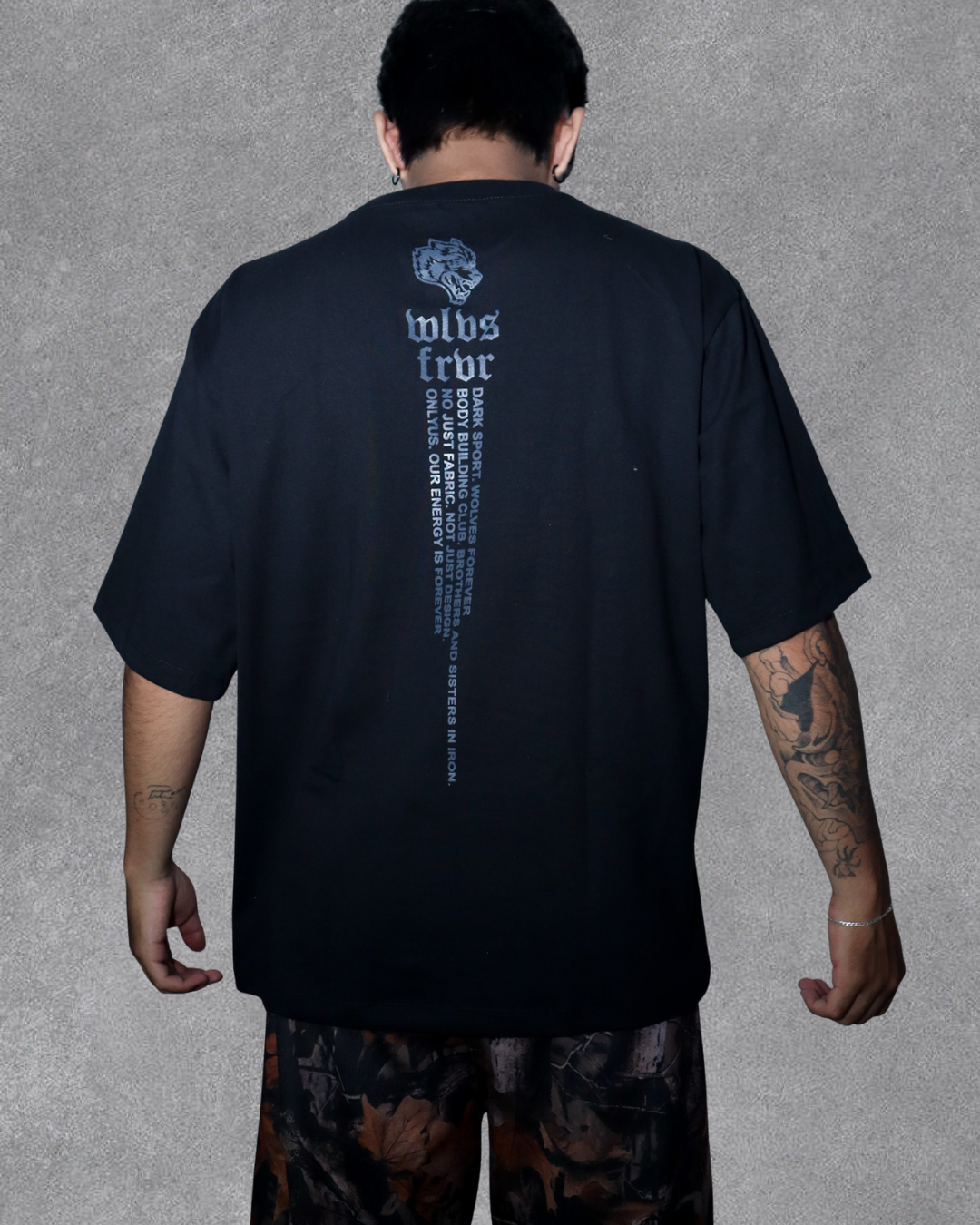 OVERSIZE THE FINAL DARC NARUTO WOLVES