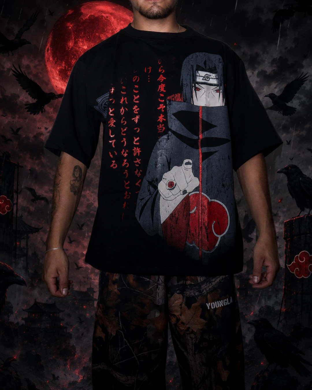 OVERSIZE THE FINAL DARC NARUTO WOLVES