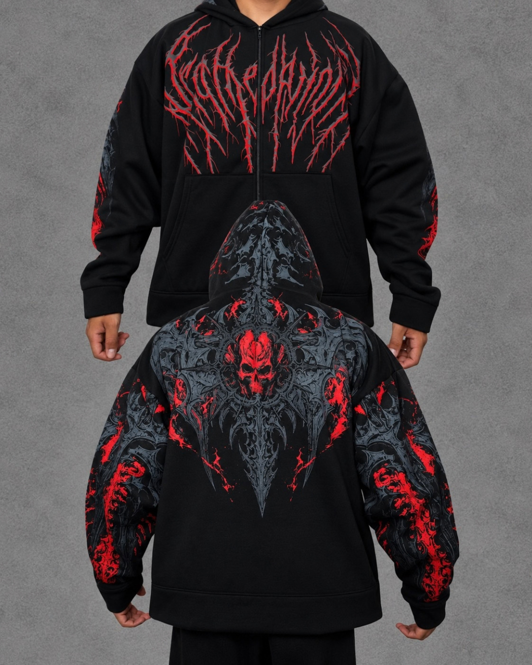 HOODIE DEATH SLAYER BREATHEDIVINITY