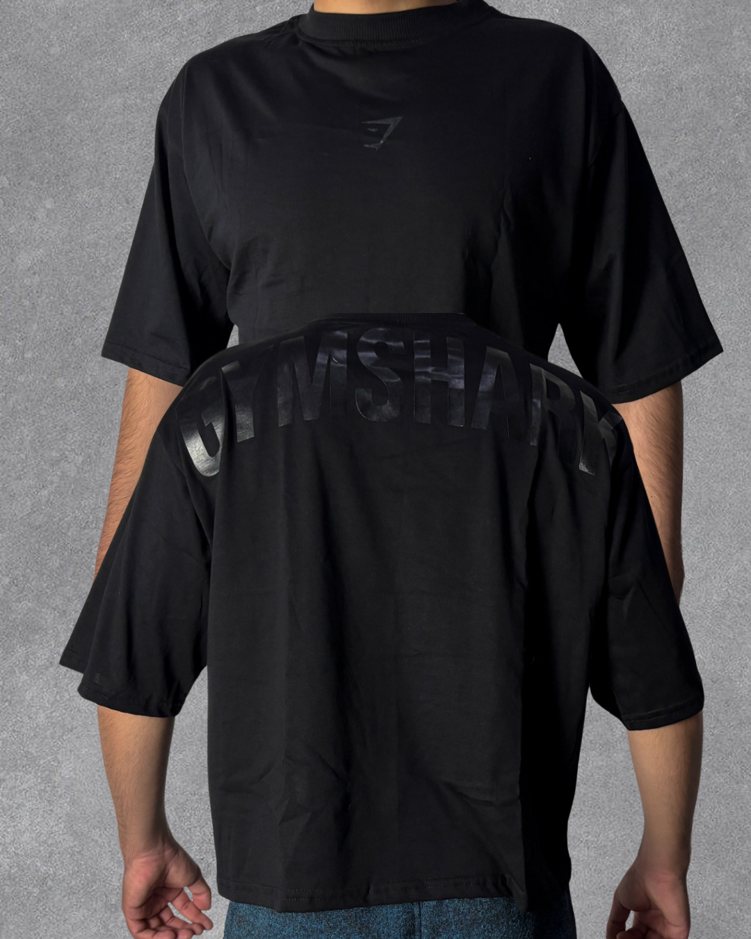 OVERSIZE CROP TOP HOMBRE POWER GYMSHARK