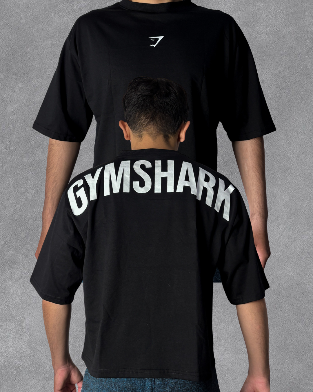 OVERSIZE CROP TOP HOMBRE POWER GYMSHARK