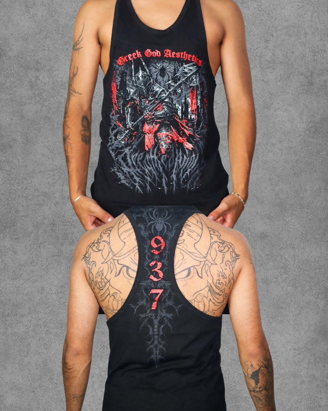 OLIMPICA SKELETON BODYBUILDING STRINGER BREATHEDIVINITY