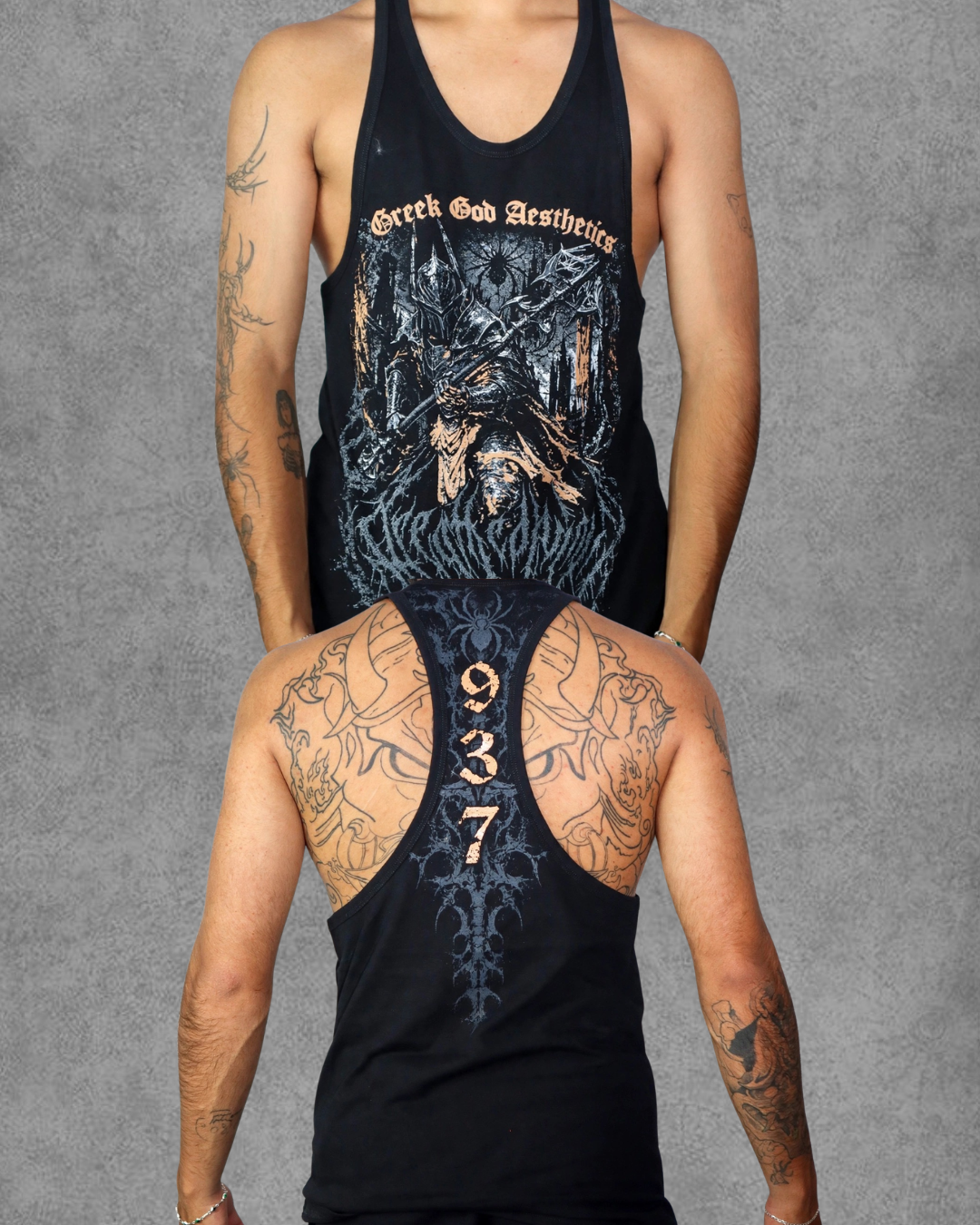 OLIMPICA SKELETON BODYBUILDING STRINGER BREATHEDIVINITY