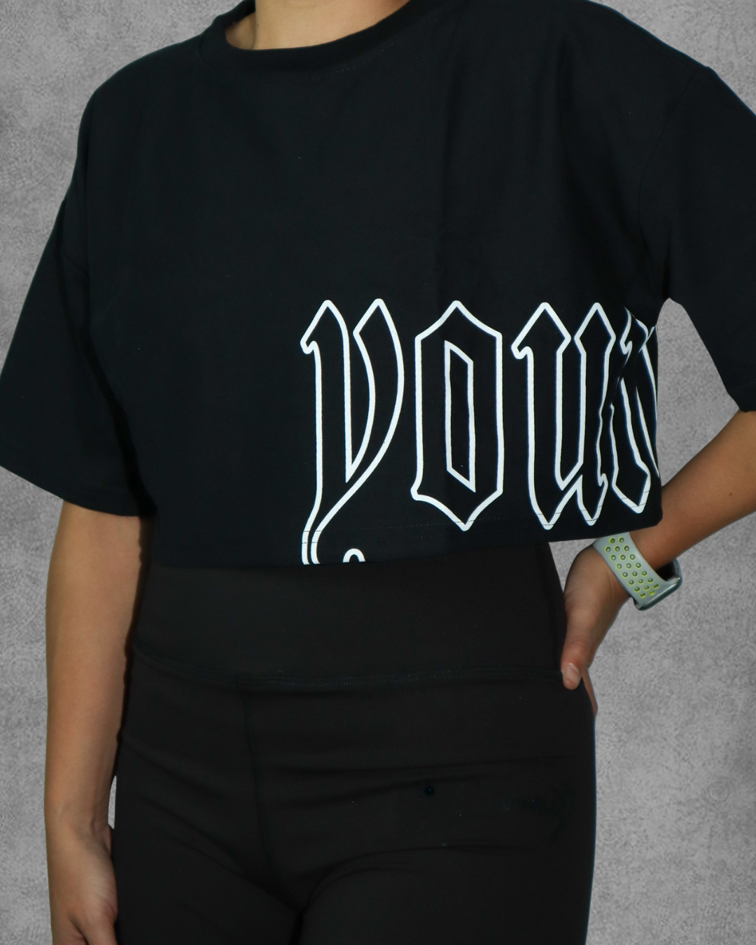 OVERSIZE CROP TOP URBAN TEE
