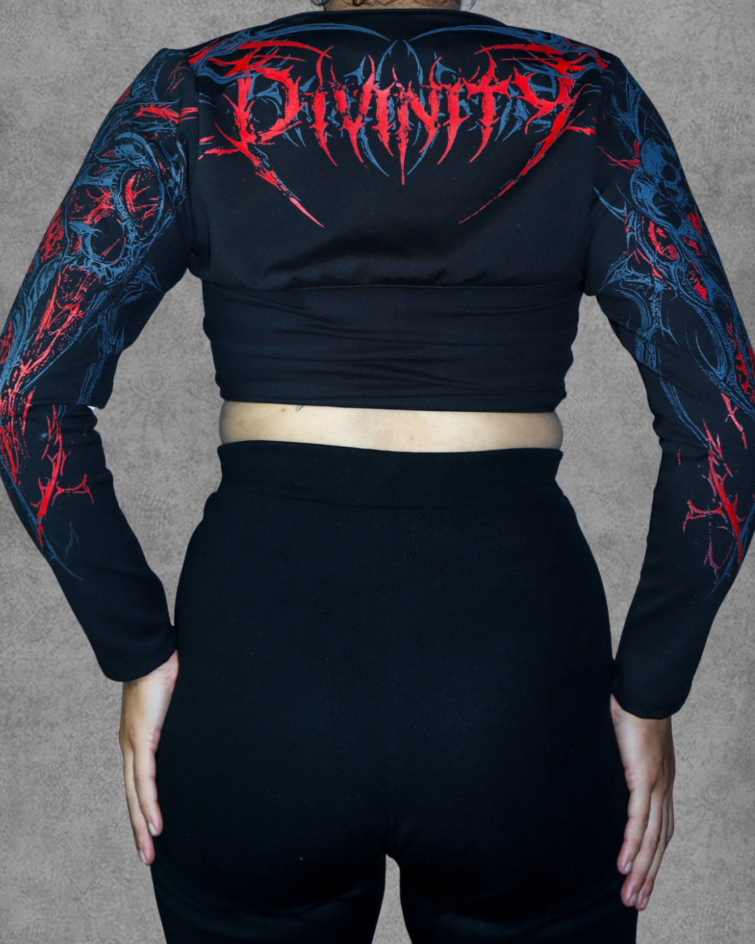 BLUSA SHRUG SOUL DECAY BREATHEDIVINITY