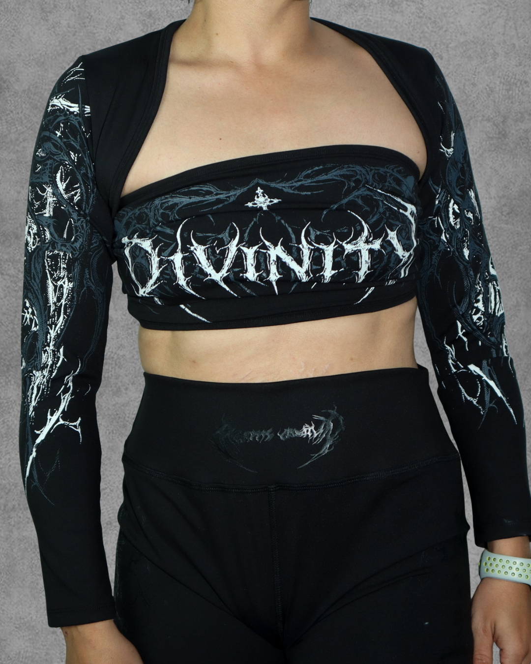 BLUSA SHRUG SOUL DECAY BREATHEDIVINITY