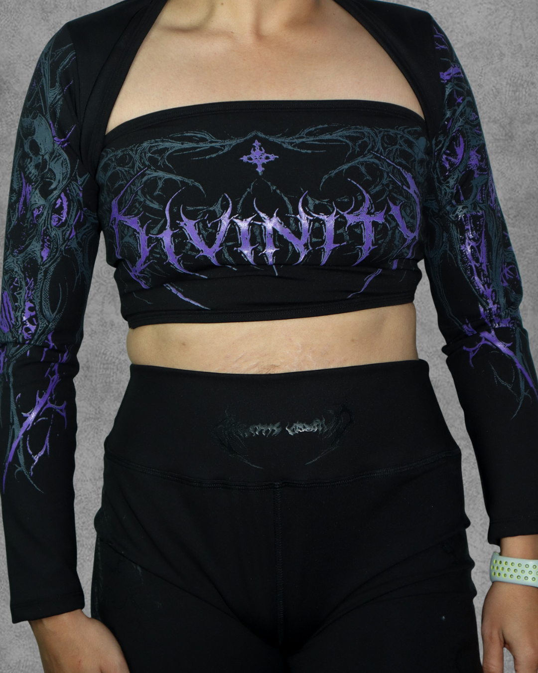 BLUSA SHRUG SOUL DECAY BREATHEDIVINITY