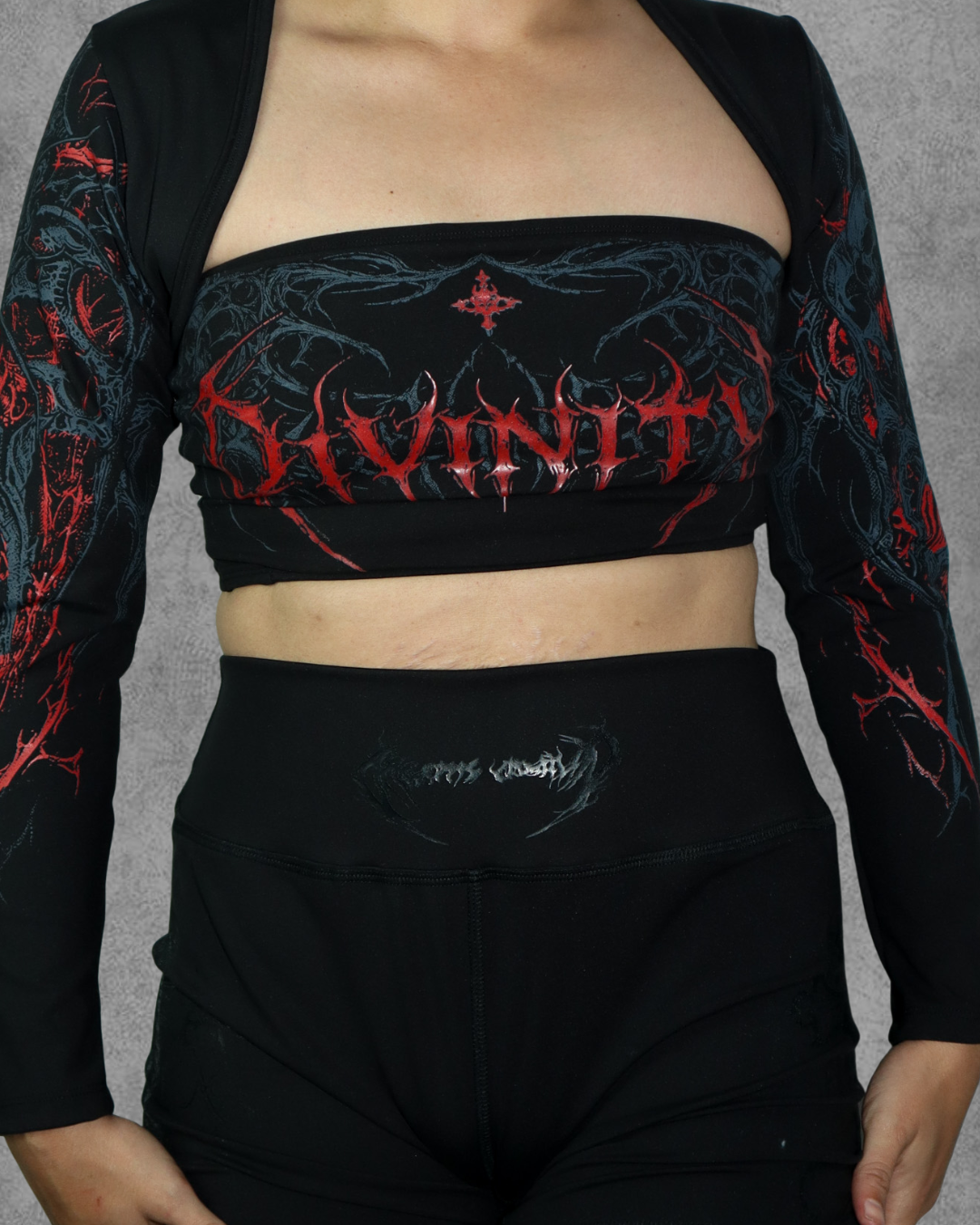 BLUSA SHRUG SOUL DECAY BREATHEDIVINITY