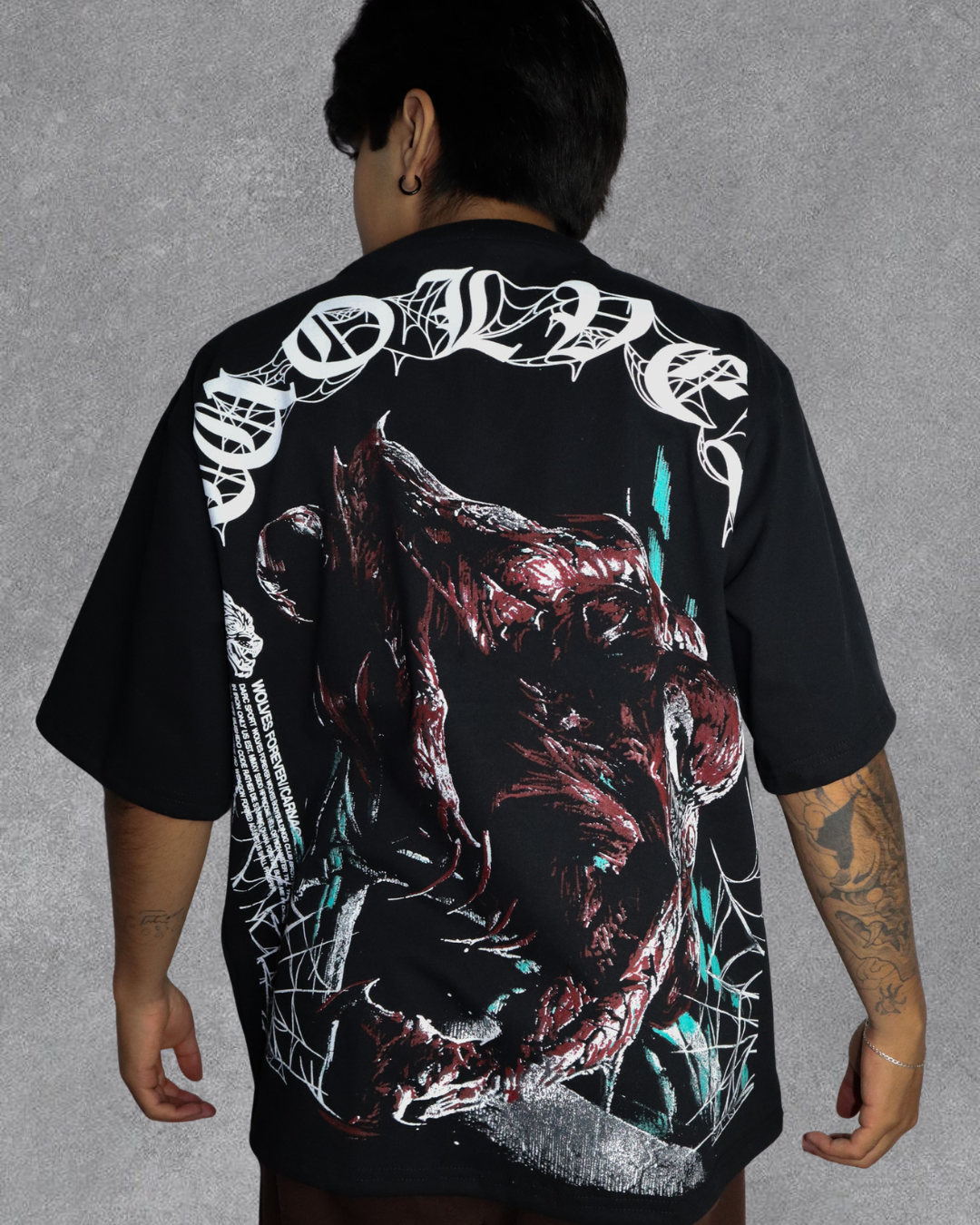 OVERSIZE VENOM WOLVES