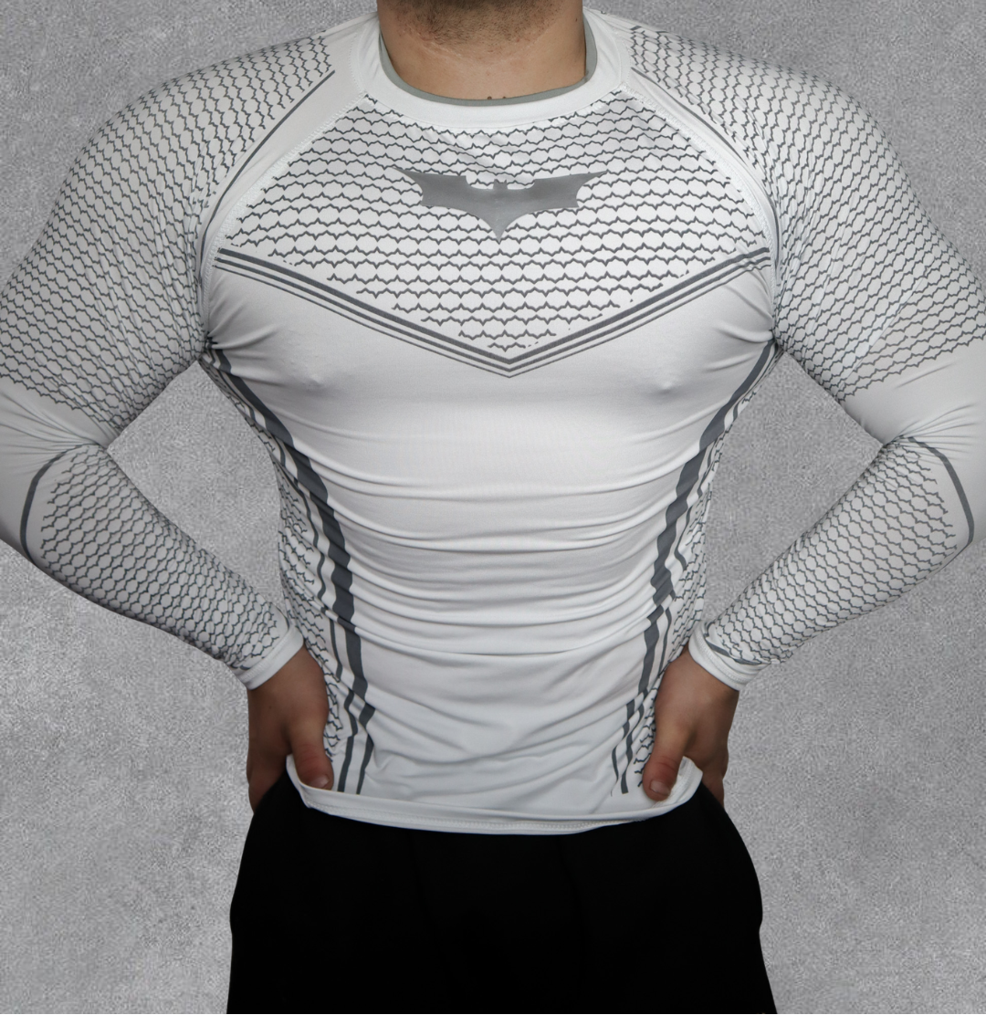 COMPRESION BATMAN ML ‼️TELA NUEVA‼️ CUELLO ORIGINAL