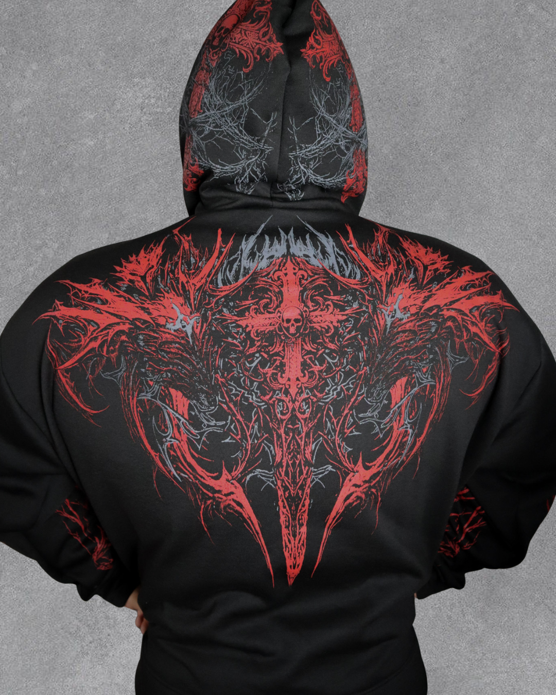 BYSSWALKER OVERSIZED PULLOVER HODDIE BREATHEDIVINITY
