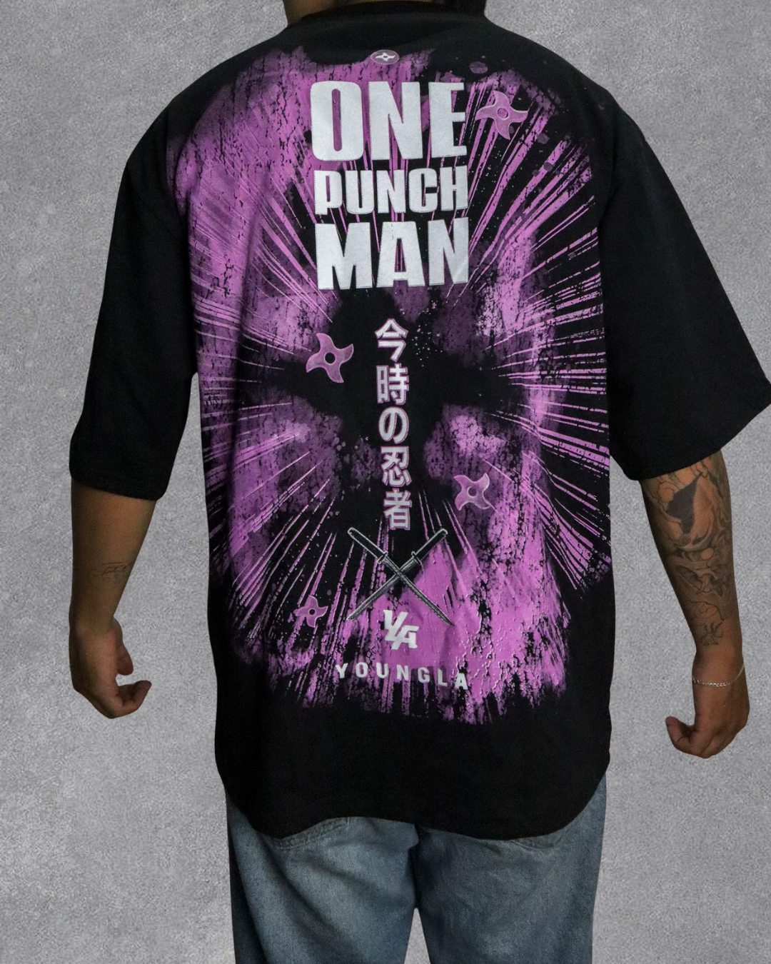 OVERSIZE ONE PUNCH MAN TEES YOUNGLA