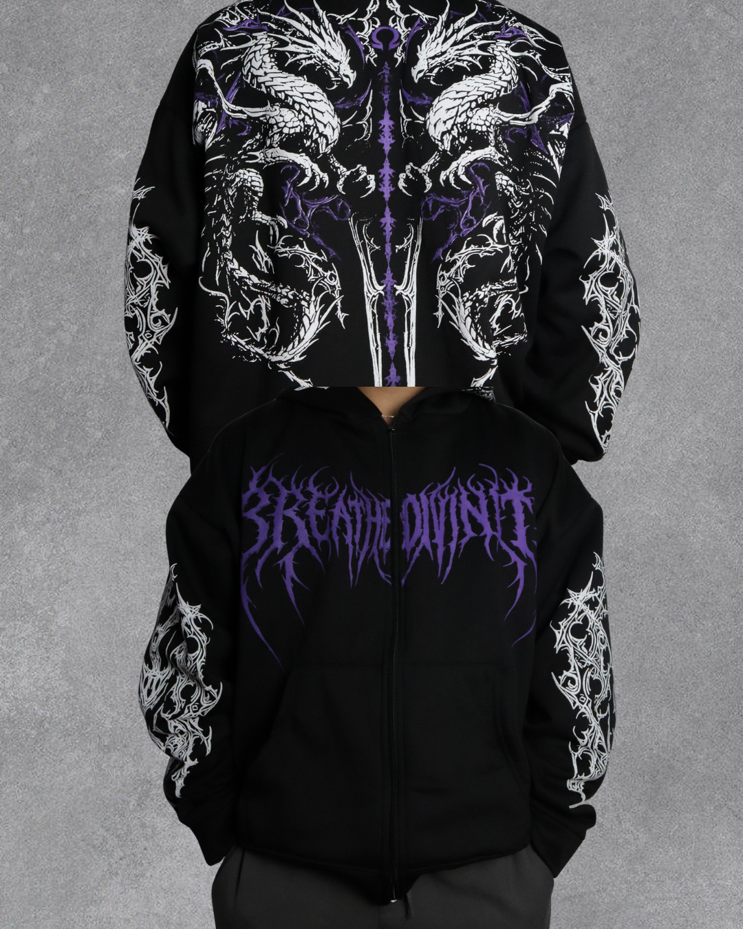 HOODIE BREATHEDIVINITY DRAGON BLADE
