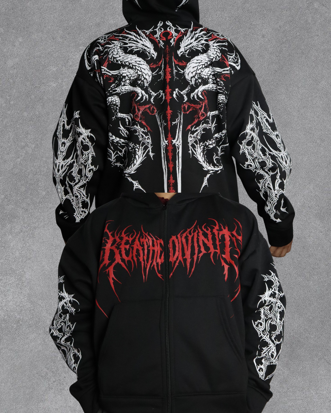 HOODIE BREATHEDIVINITY DRAGON BLADE