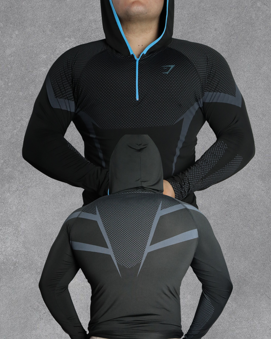 COMPRESION ONYX ML CON GORRO GYMSHARK ‼️TELA NUEVA‼️