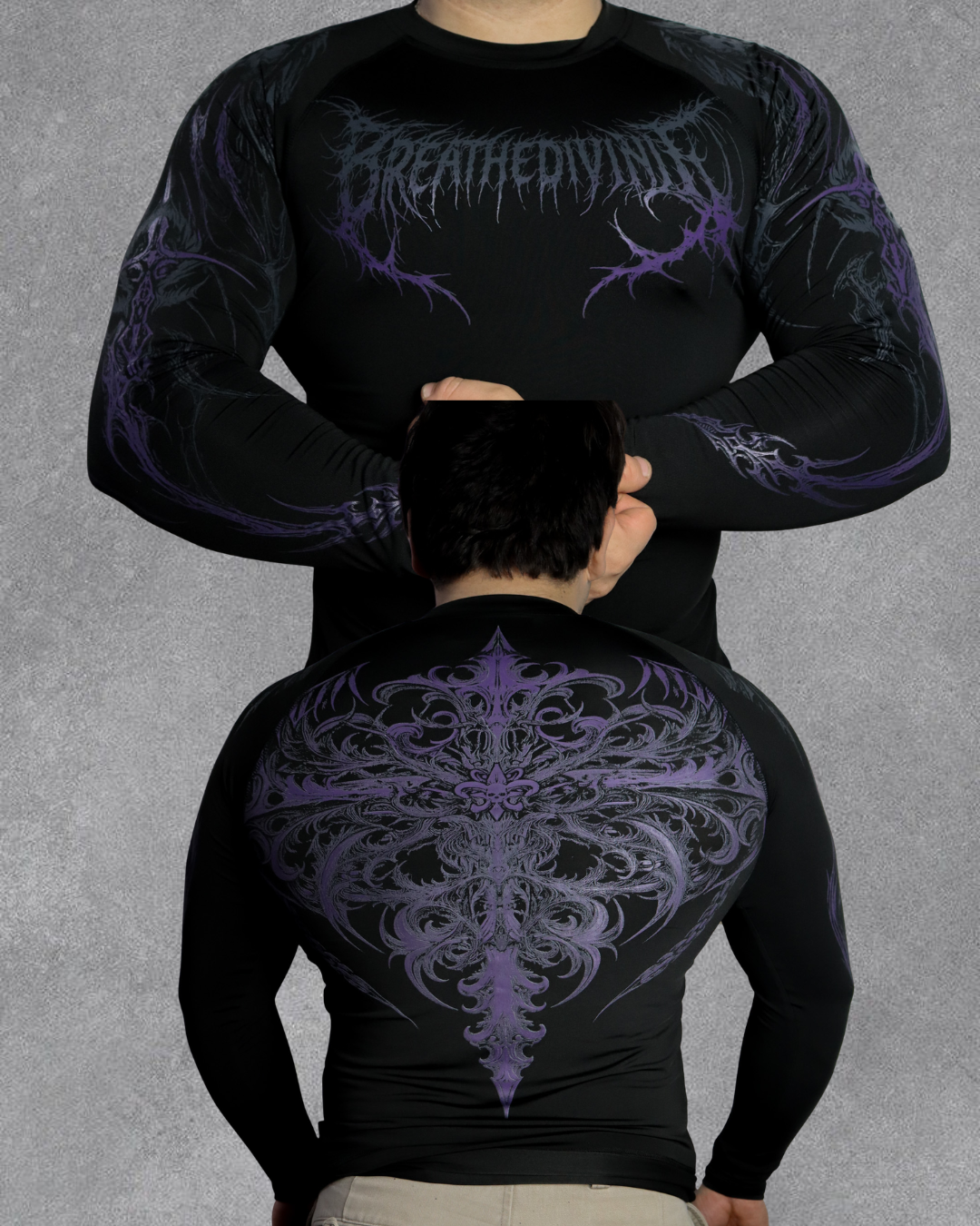 COMPRESION FALLEN KNIGHT LONGSLEEVE ML BREATHEDIVINITY ‼️TELA NUEVA‼️