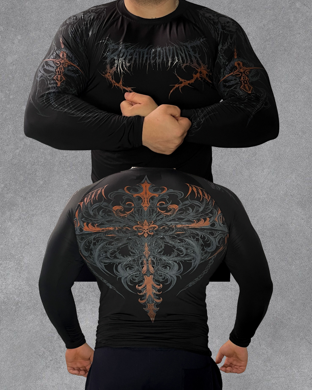 COMPRESION FALLEN KNIGHT LONGSLEEVE ML BREATHEDIVINITY ‼️TELA NUEVA‼️