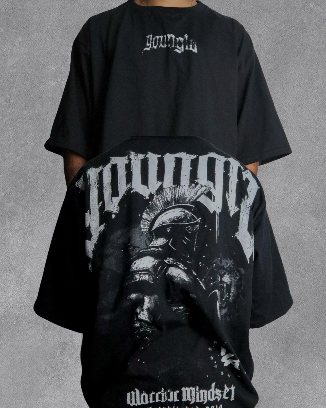 OVERSIZE YOUNGLA X AXEL SPARTAN TEES
