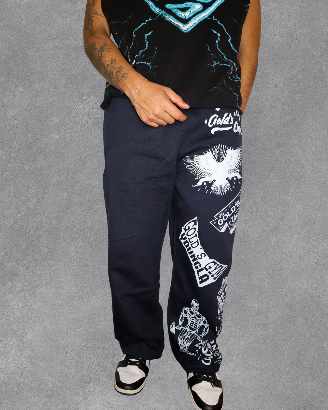 BAGGY GOLD´S GYM EVOLUTION SWEATS YOUNGLA