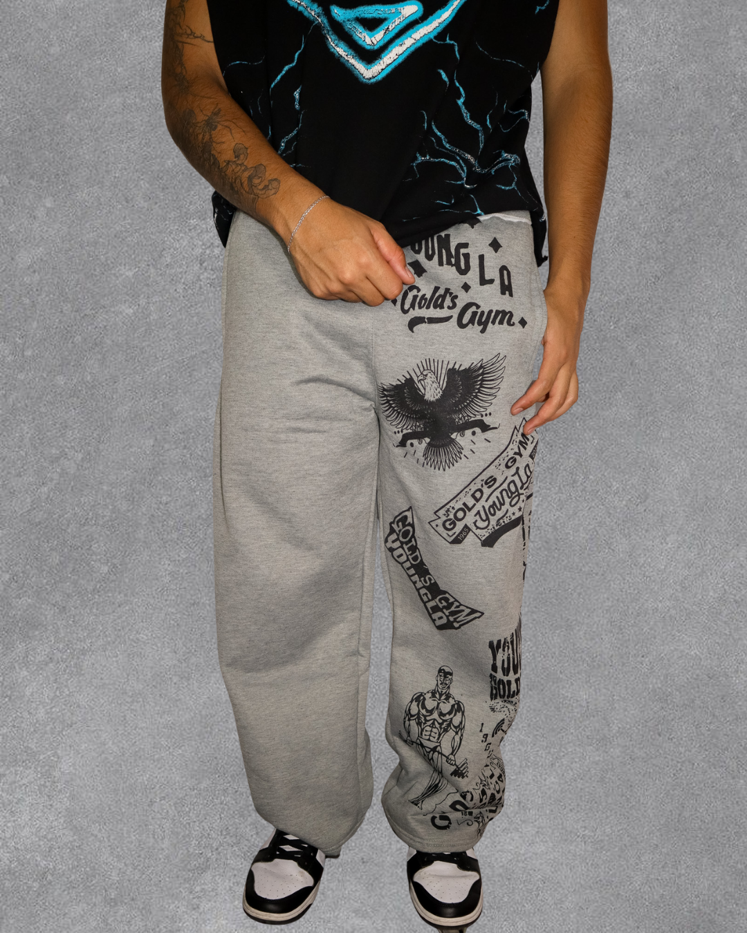 BAGGY GOLD´S GYM EVOLUTION SWEATS YOUNGLA