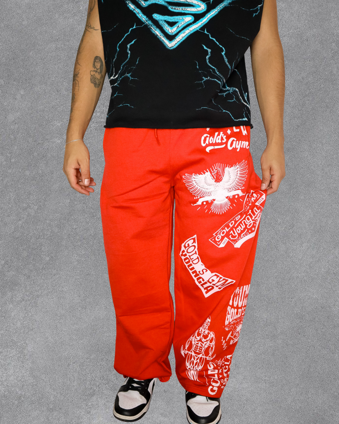 BAGGY GOLD´S GYM EVOLUTION SWEATS YOUNGLA