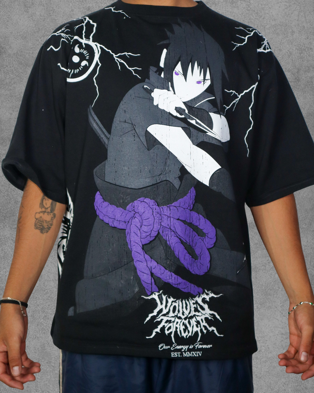 OVERSIZE THE FINAL DARC NARUTO WOLVES