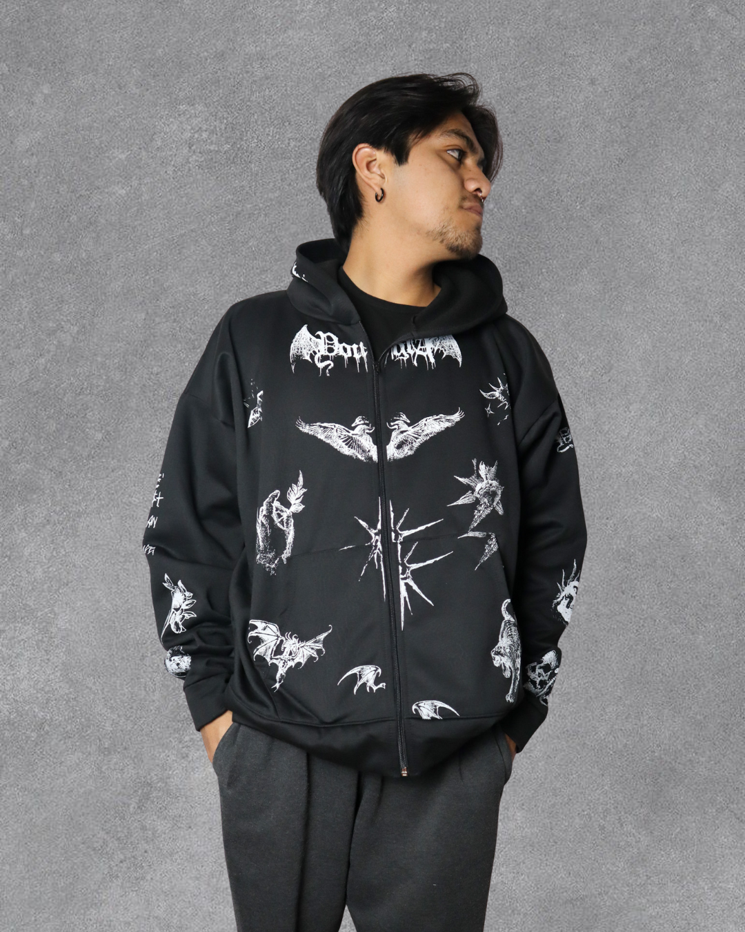 HOODIE INKED YOUNGLA