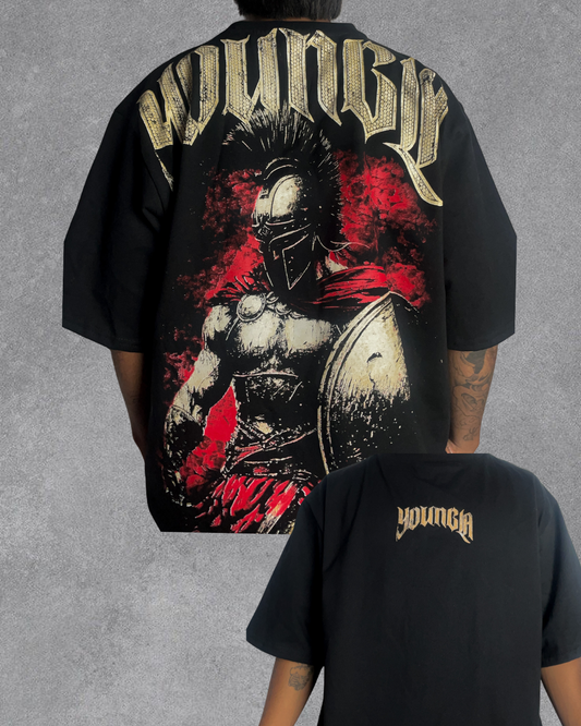 OVERSIZE YOUNGLA X AXEL SPARTAN TEES
