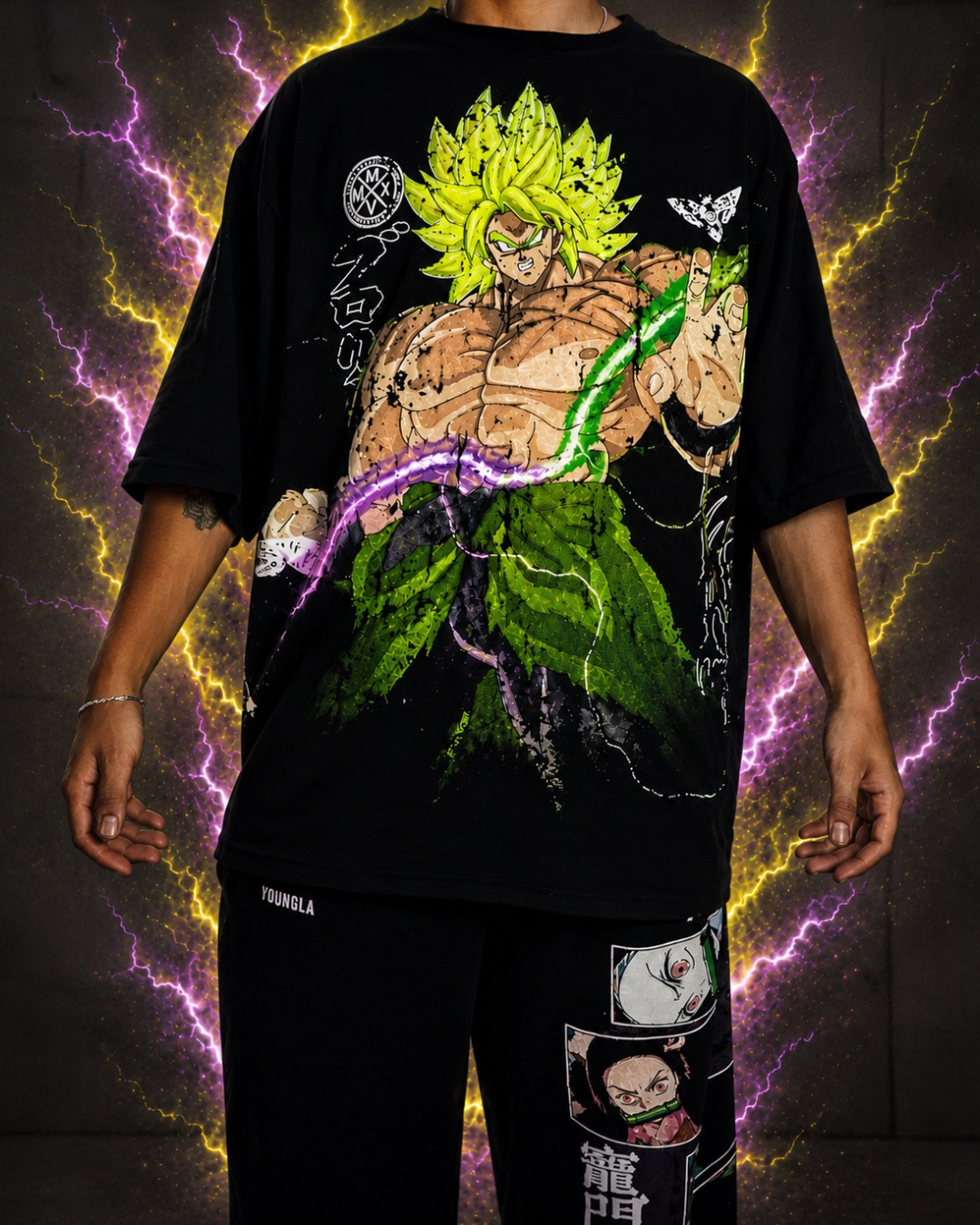 OVERSIZE BROLY VS GOGETA WOLVES