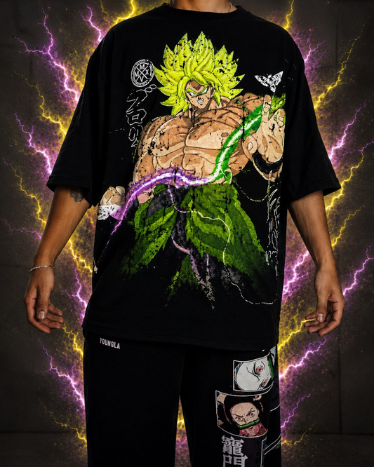OVERSIZE BROLY VS GOGETA WOLVES