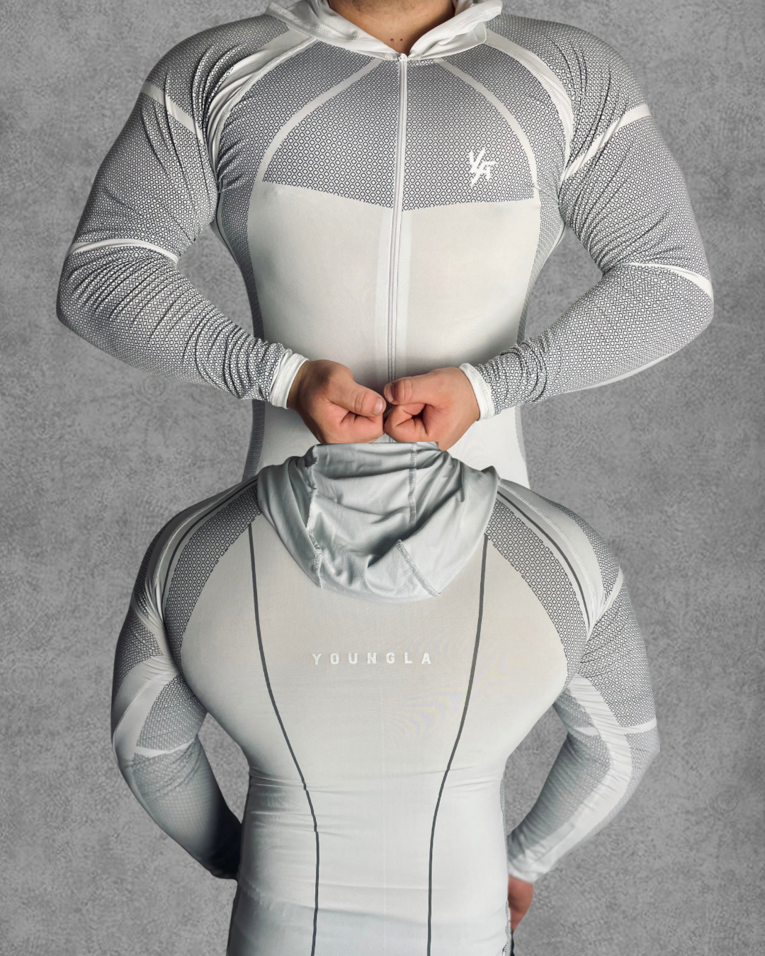 COMPRESION HOODIE APEX ZIP-UPS YOUNGLA