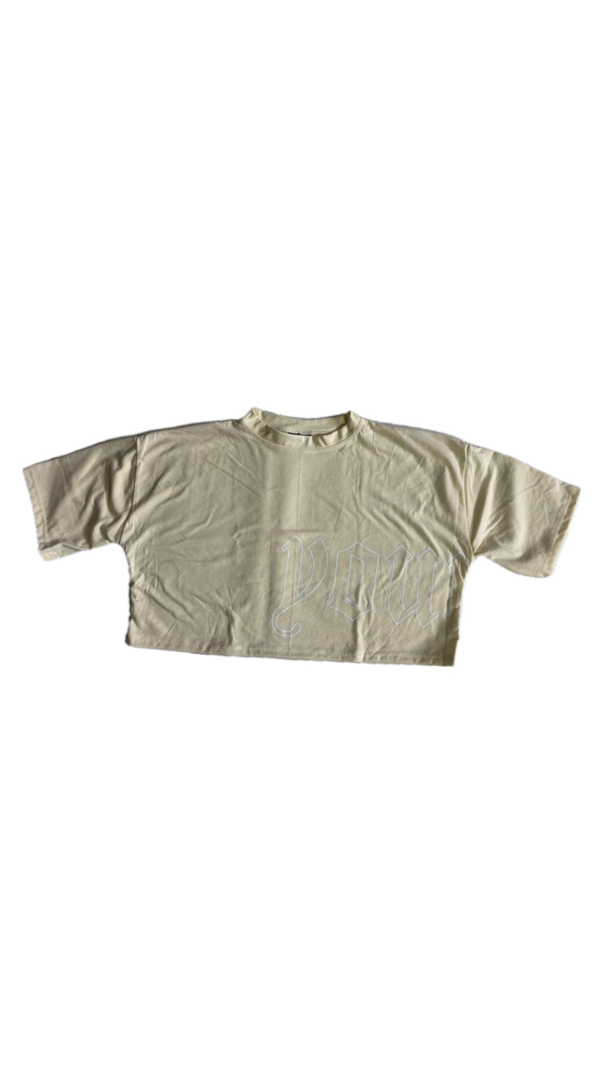 OVERSIZE CROP TOP URBAN TEE