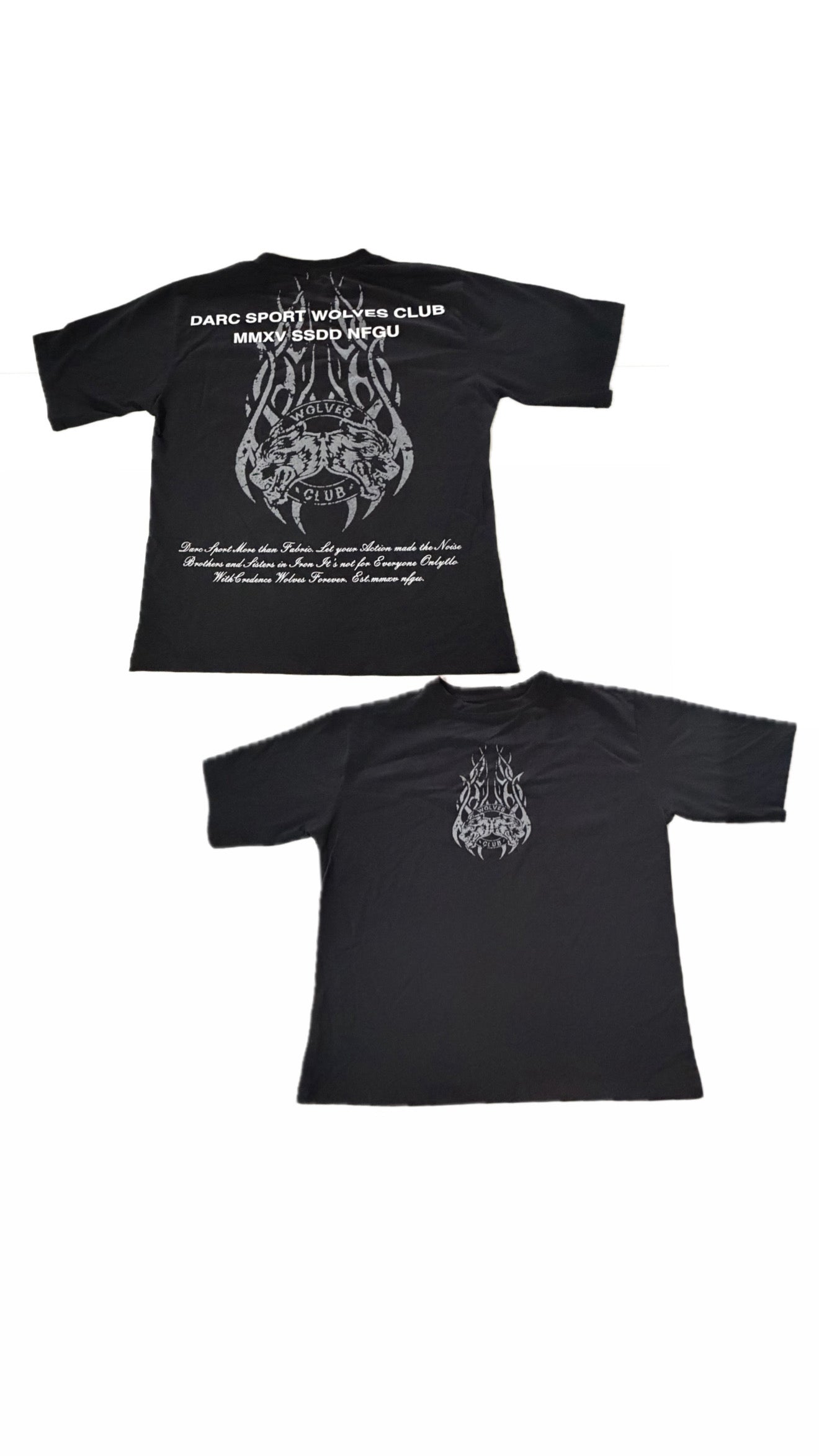 OVERSIZE FINITE FLAME WOLVES